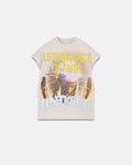 Act 1 Essence Sleeveless Tshirt Cream