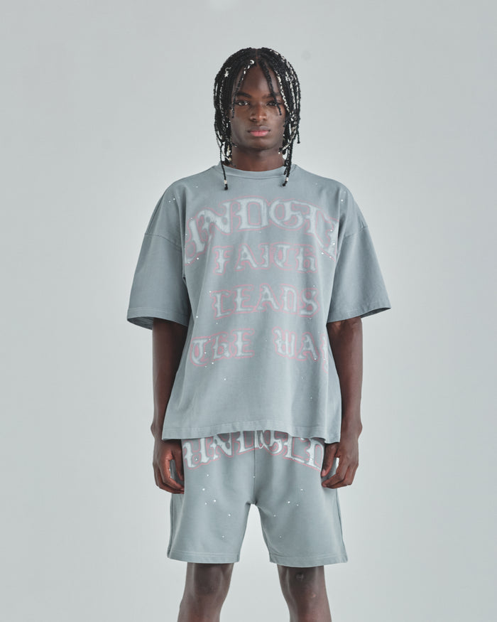 Act 1 Faith Tshirt Light Gray