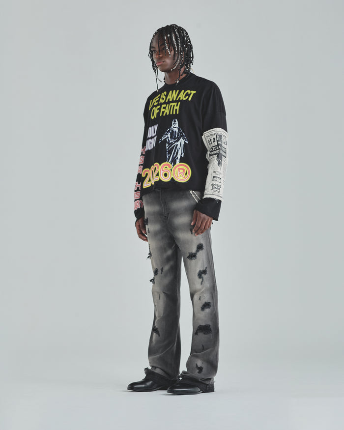 Act 1 Heal Long Sleeve Tshirt Black