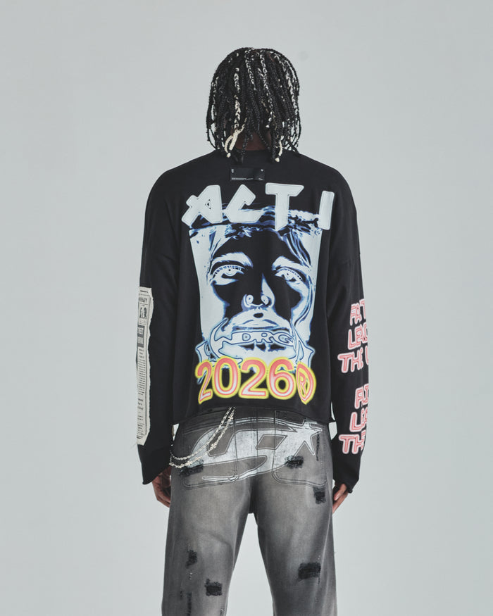Act 1 Heal Long Sleeve Tshirt Black