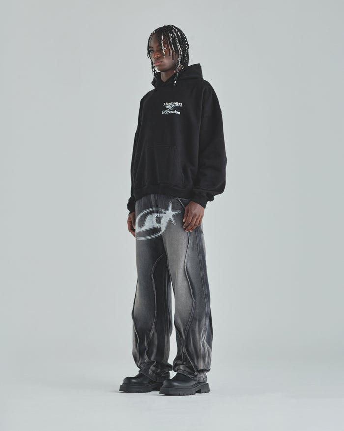 Act 1 Heaven Corp Hoodie Black