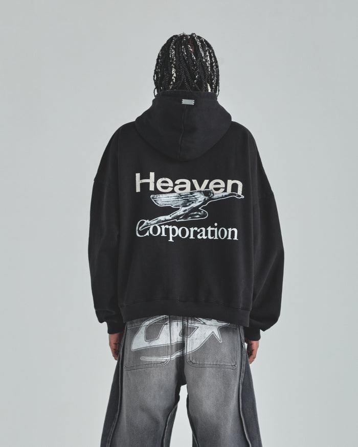 Act 1 Heaven Corp Hoodie Black