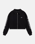 Act 1 Neon Bomber Jacket Black