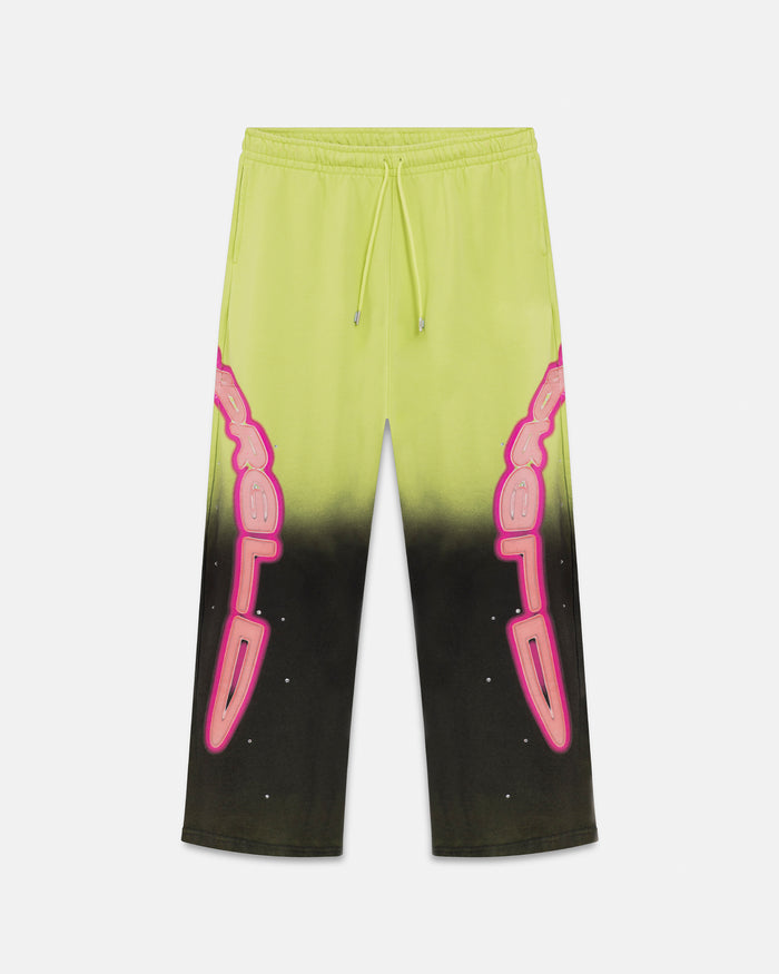 Act 1 Neon Straightpants Faded Green