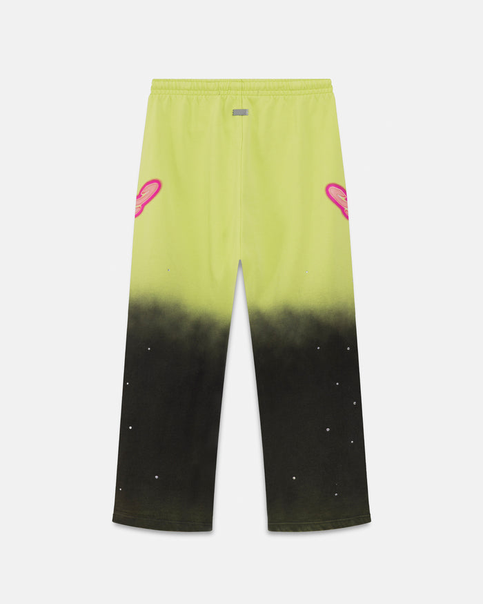 Act 1 Neon Straightpants Faded Green
