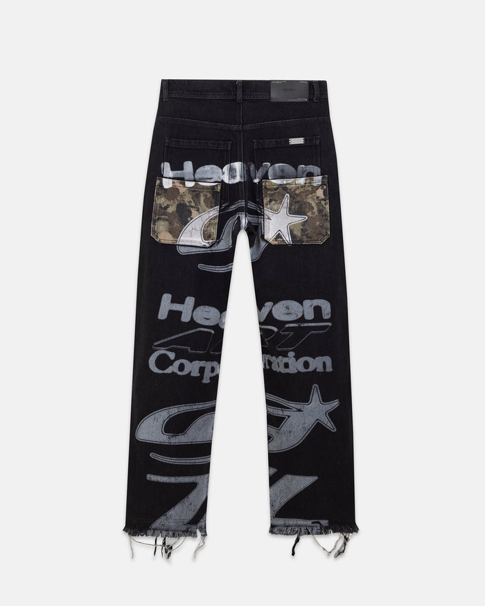 Act 1 Racer Double Wide Jean Dark Cammo