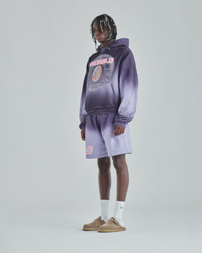 Act 1 Radiant Short Faded Purple