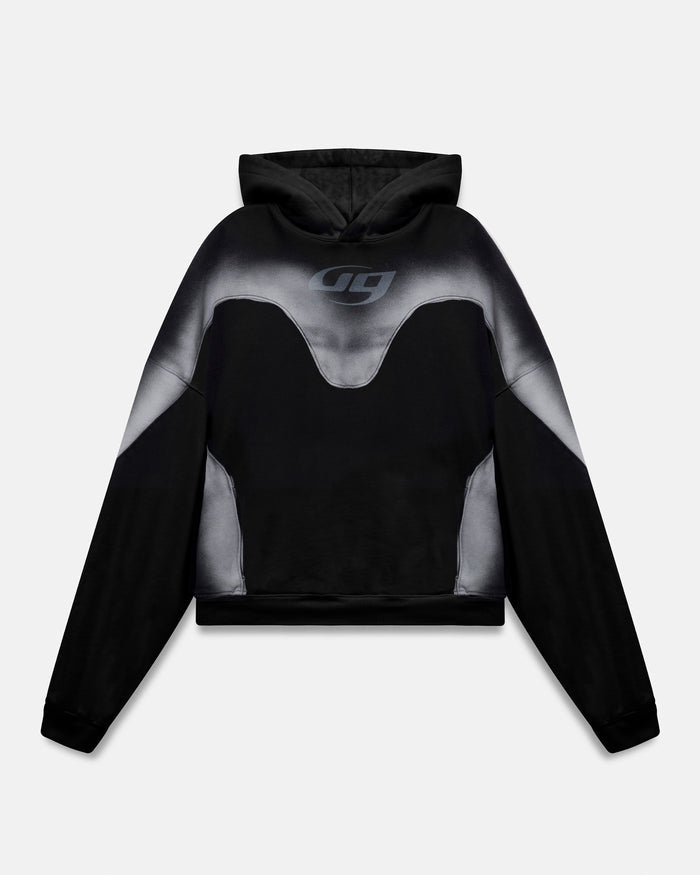 Act 1 UG Boxy Fit Hoodie Sandblast Black
