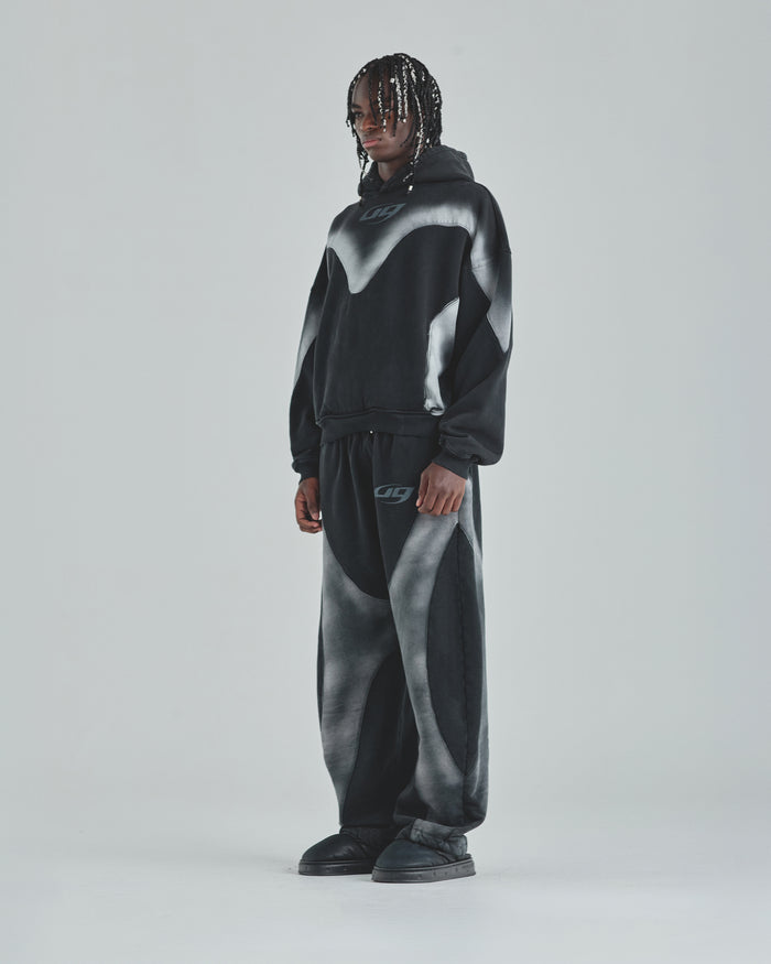 Act 1 UG Boxy Fit Hoodie Sandblast Black