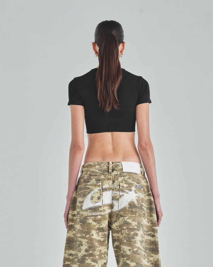 Act 1 UG Star Baby Tee Black
