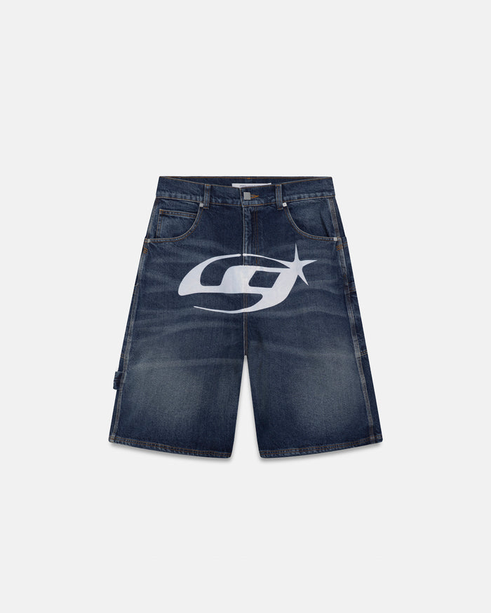 Act 1 UG Star Denim Jorts Medium Blue