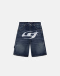 Act 1 UG Star Denim Jorts Medium Blue