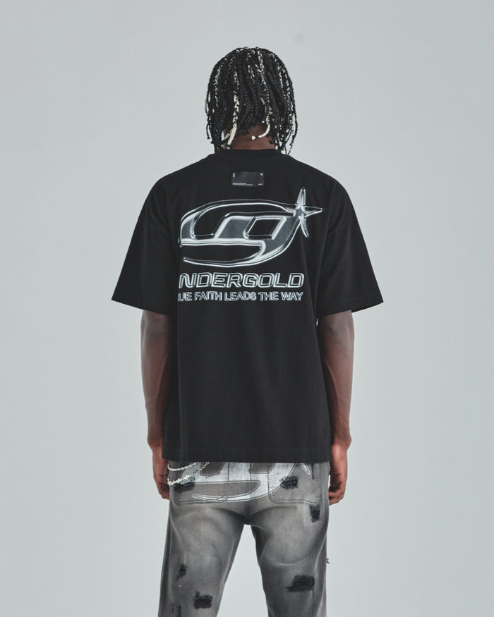 Act 1 UG Star Tshirt Black