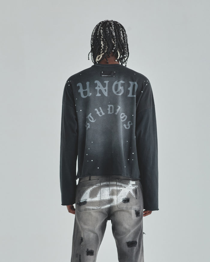 Act 1 UNDGD Long Sleeve Tshirt Burnt Black