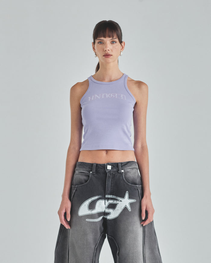 Act 1 UNDGLD Halter Tank Top Lilac