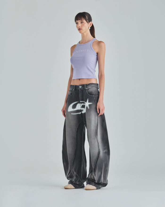 Act 1 UNDGLD Halter Tank Top Lilac