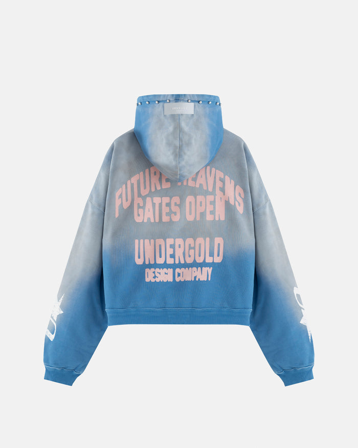 Agnus Dei Future Heavens Hoodie Storm Blue