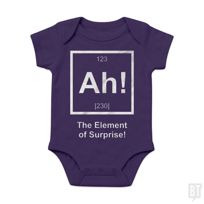 Ah! The Element Of Surprise Baby One-Piece