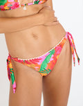 Banana Moon Alamea Dimka Tie Side Bikini Pant - Orange - Simply Beach UK