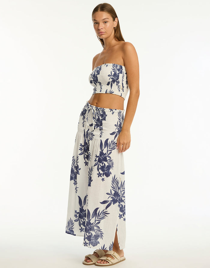 Sea Level Aloha Beach Bandeau Top - White - Simply Beach UK