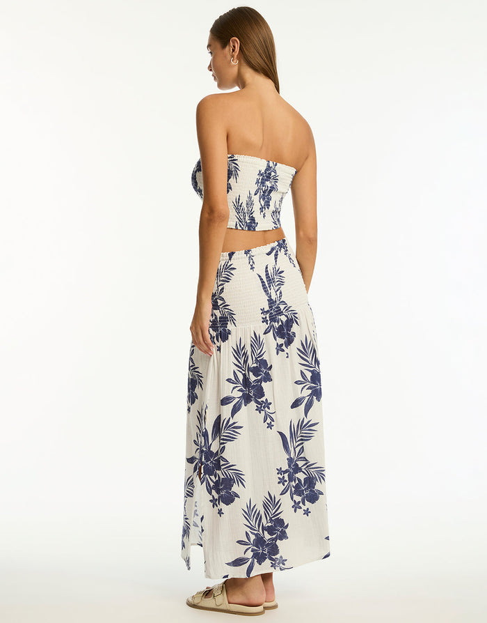 Sea Level Aloha Beach Bandeau Top - White - Simply Beach UK