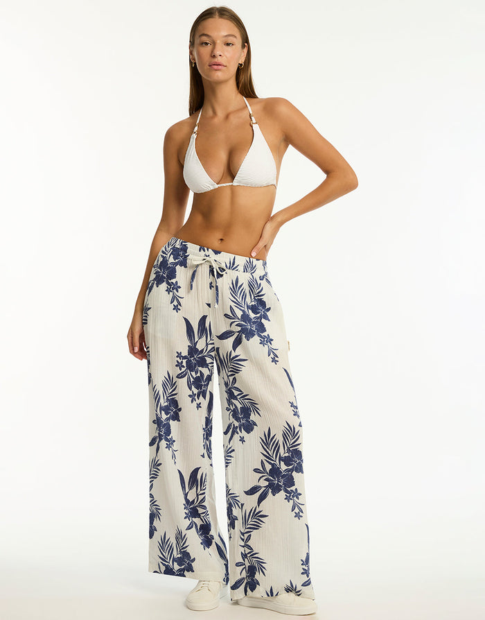 Sea Level Aloha Beach Pants - White - Simply Beach UK