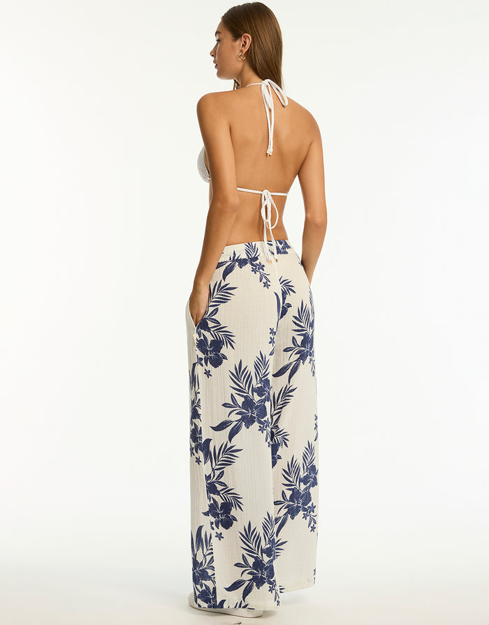 Sea Level Aloha Beach Pants - White - Simply Beach UK