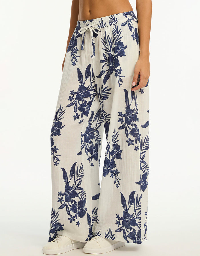 Sea Level Aloha Beach Pants - White - Simply Beach UK