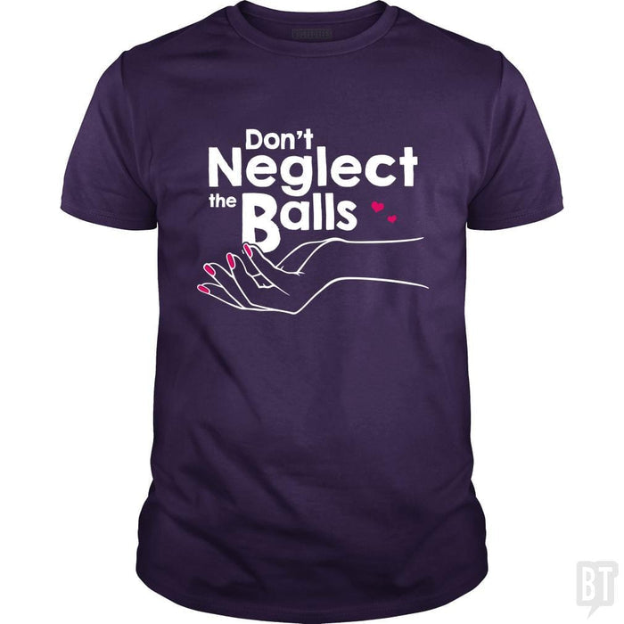 SunFrog-Busted Funky Hippo Classic Guys / Unisex Tee / Purple / S Balls Neglect