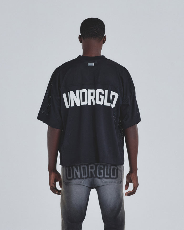 Basics 369 Mesh Jersey Black