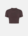 Basics Baby Tee Brown