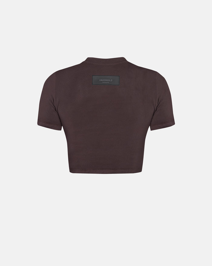 Basics Baby Tee Brown
