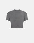 Basics Baby Tee Washed Gray