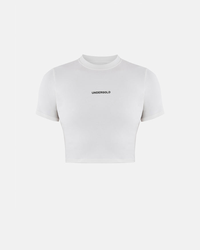 Basics Baby Tee White