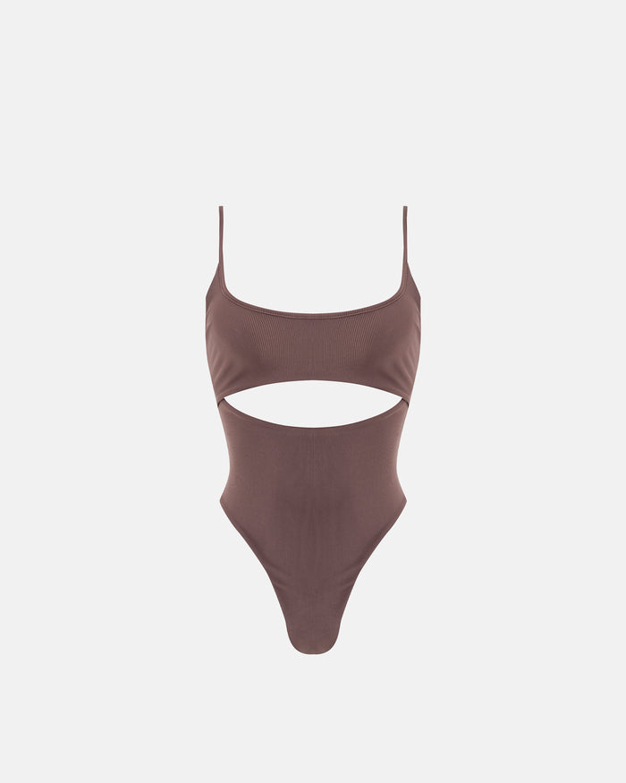 Basics Bodysuit Brown
