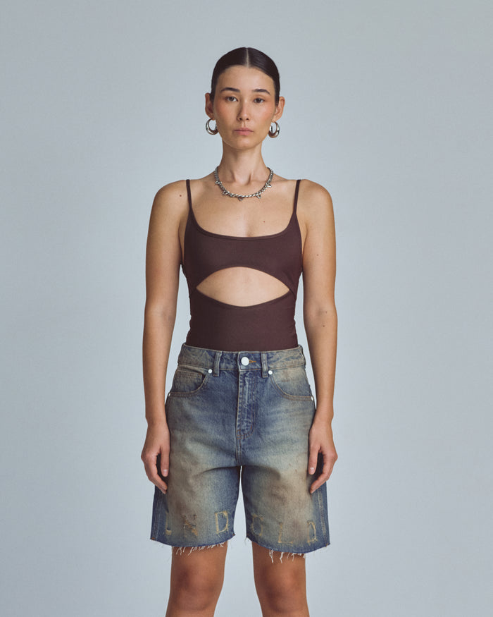 Basics Bodysuit Brown