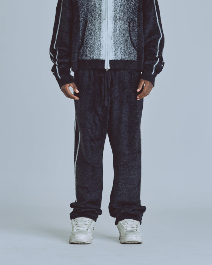 Basics Knit Pants Bone/Black