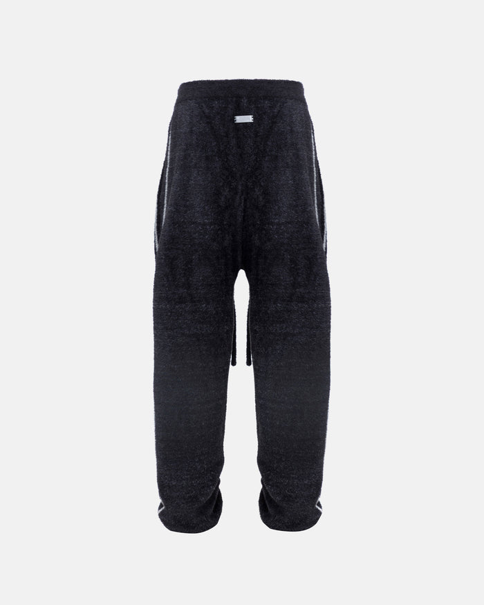 Basics Knit Pants Bone/Black
