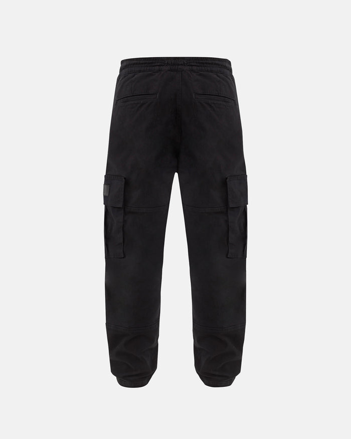 Basics Relaxed Cargo Pant Black