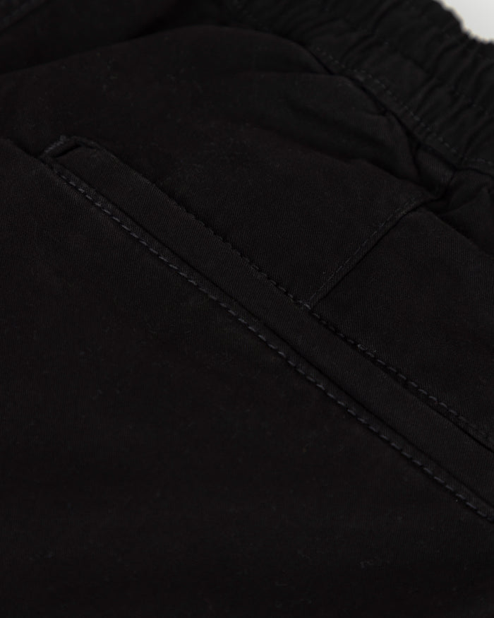 Basics Relaxed Cargo Pants Black