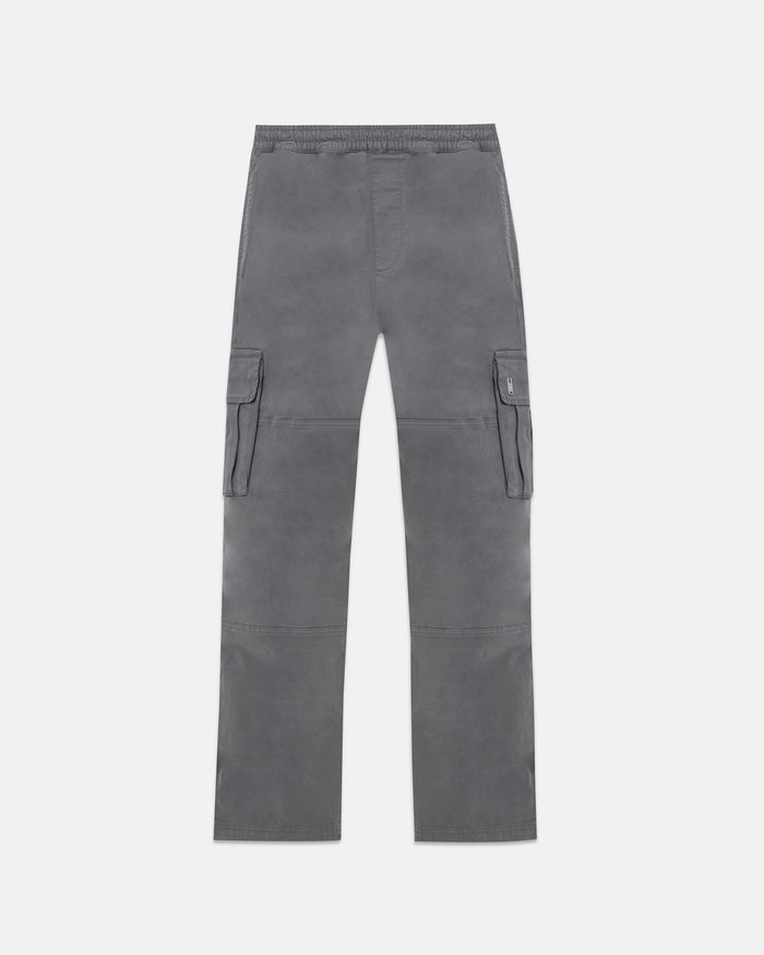 Basics Relaxed Cargo Pants Gray