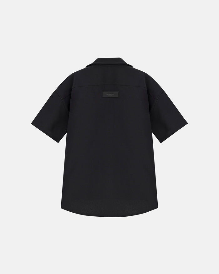 Basics Short Sleeve Shirt Dark Gray