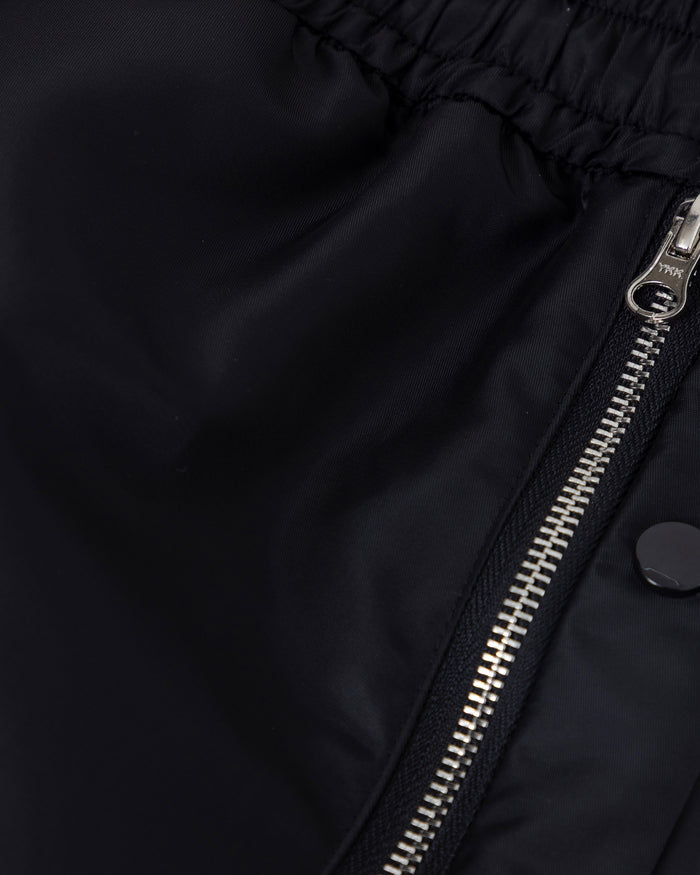 Basics Side Buttons Cargo Pants Black