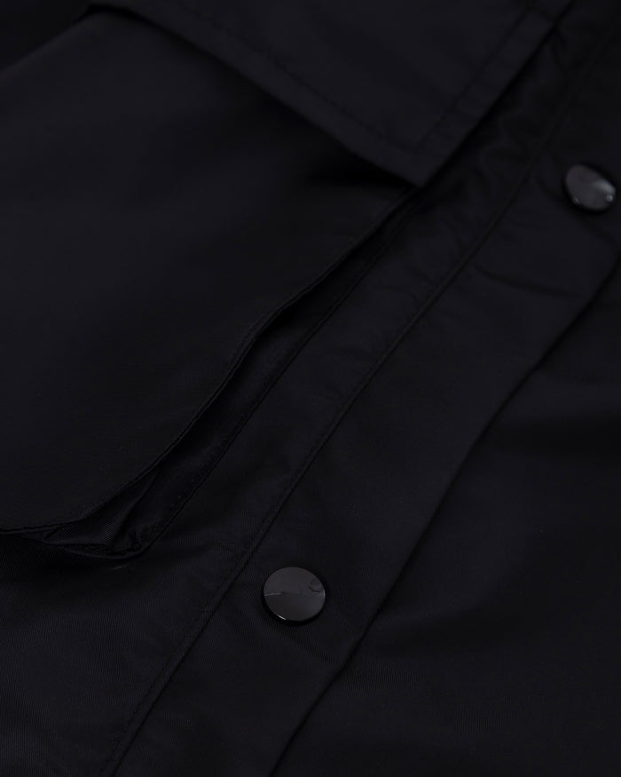 Basics Side Buttons Cargo Pants Black