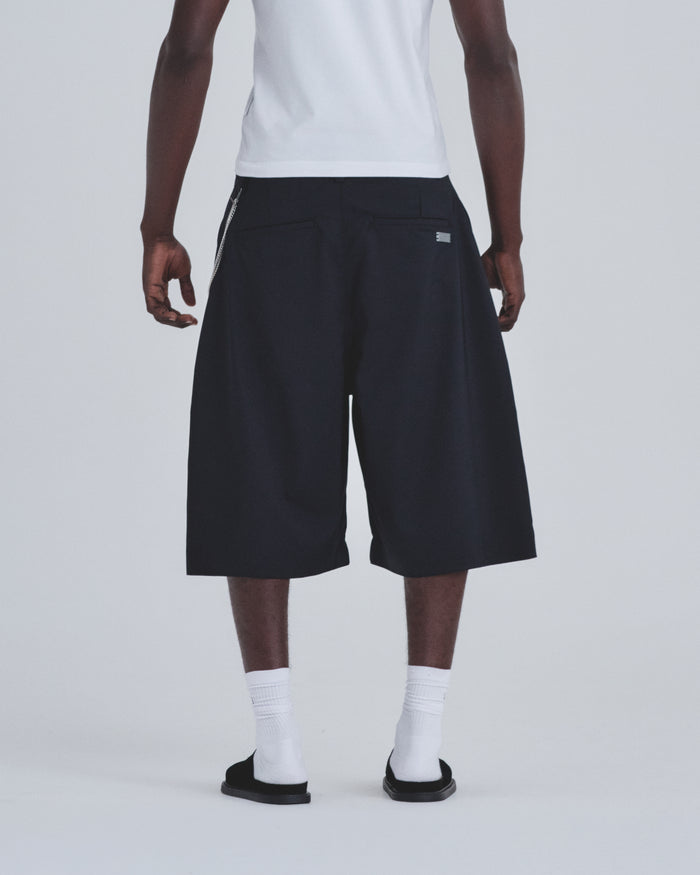 Basics Tailored Jorts Black