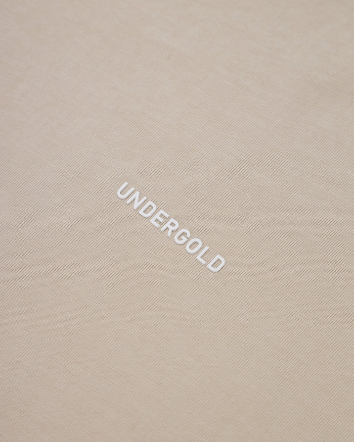 Basics Tiny Logo Regular Fit T-shirt Cream