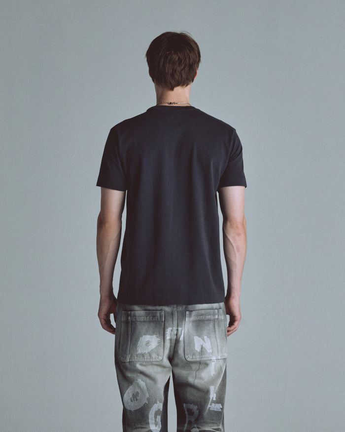 Basics Tiny Logo Regular Fit Tshirt Gray