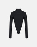 Basics Turtleneck Backless Body Black
