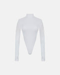 Basics Turtleneck Backless Body White