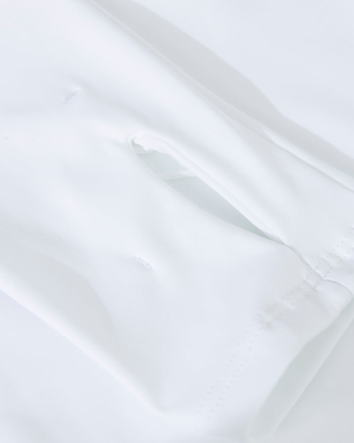 Basics Turtleneck Backless Body White